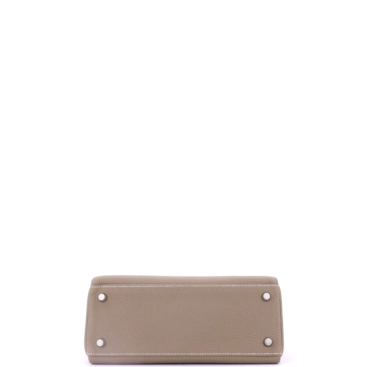 Kelly Handbag Grey Togo with Palladium Hardware 25