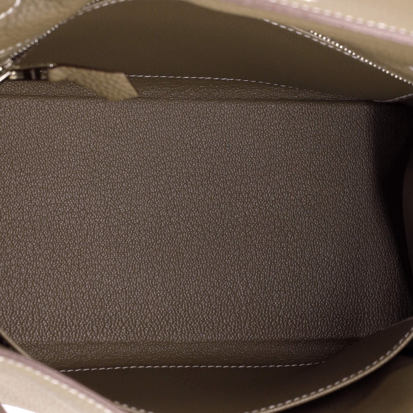 Kelly Handbag Grey Togo with Palladium Hardware 25