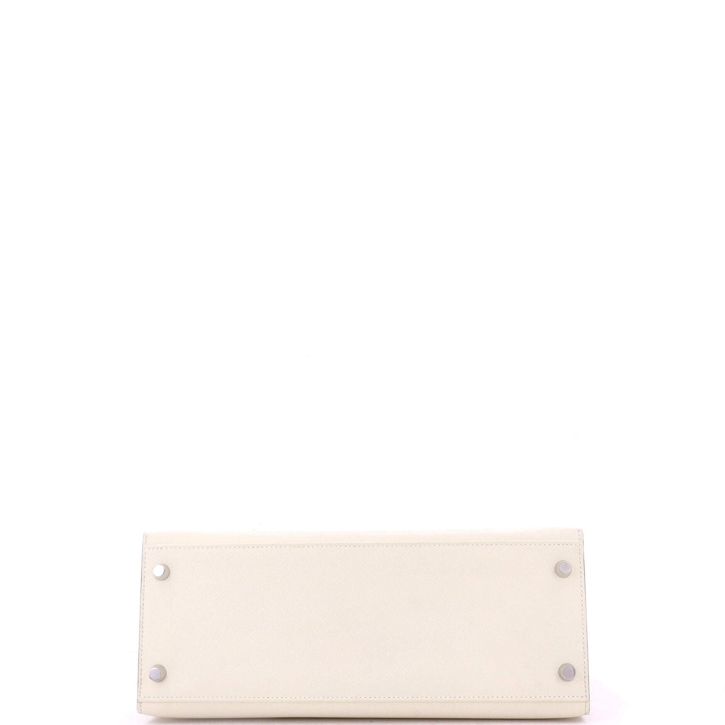 Kelly Handbag Light Epsom with Palladium Hardware 28