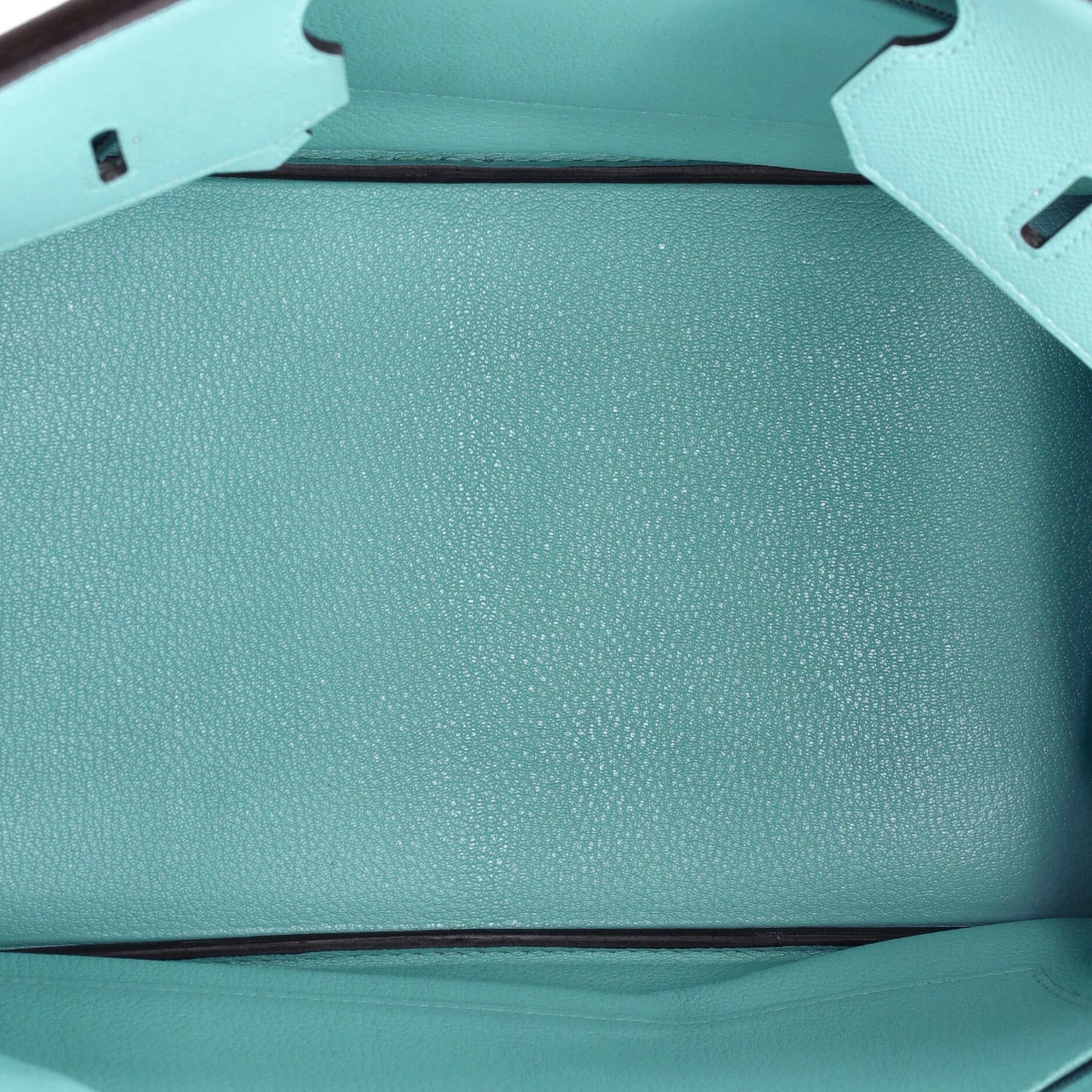 Birkin Handbag Bleu Atoll Epsom with Gold Hardware 35