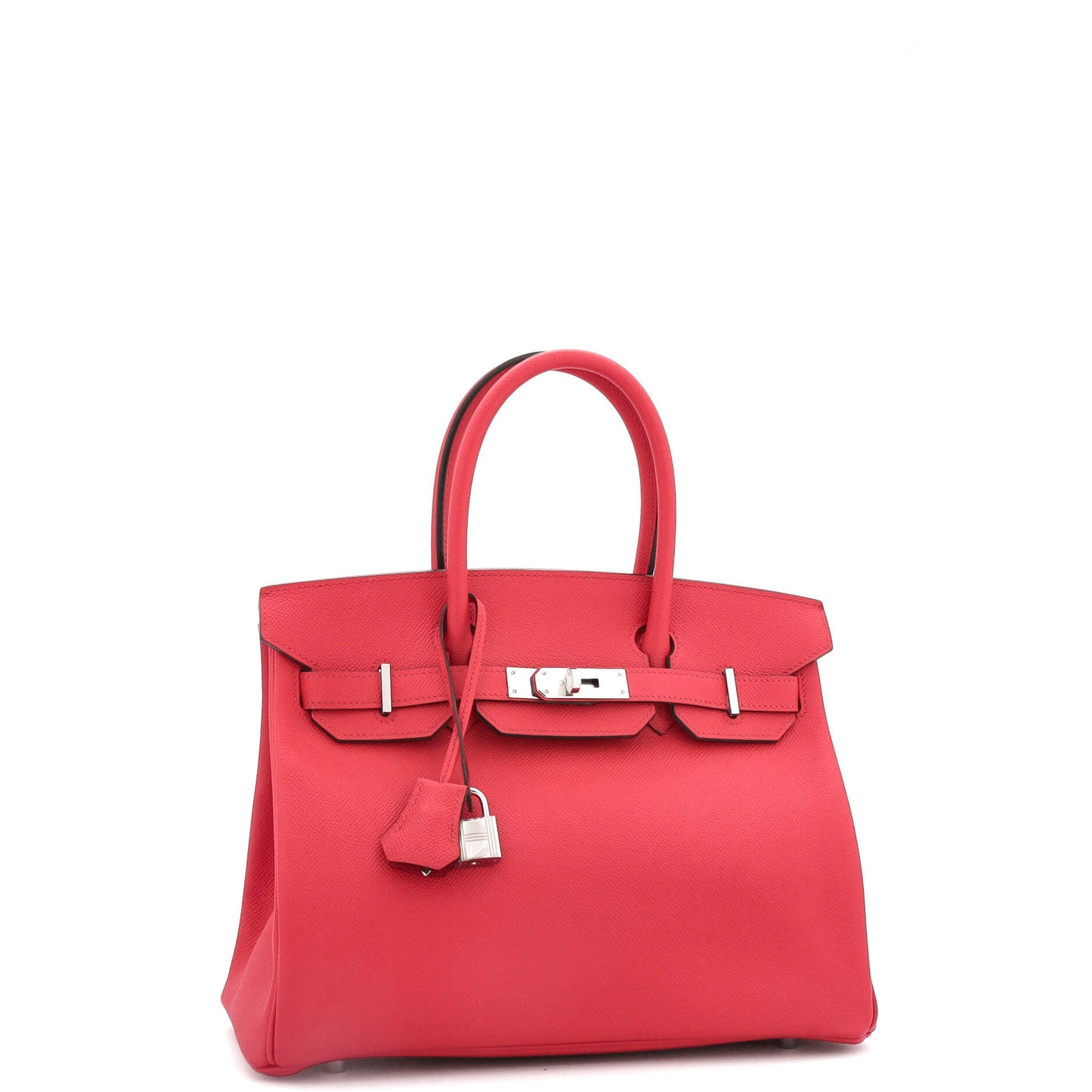 Birkin Handbag Bougainvillier Epsom with Palladium Hardware 30