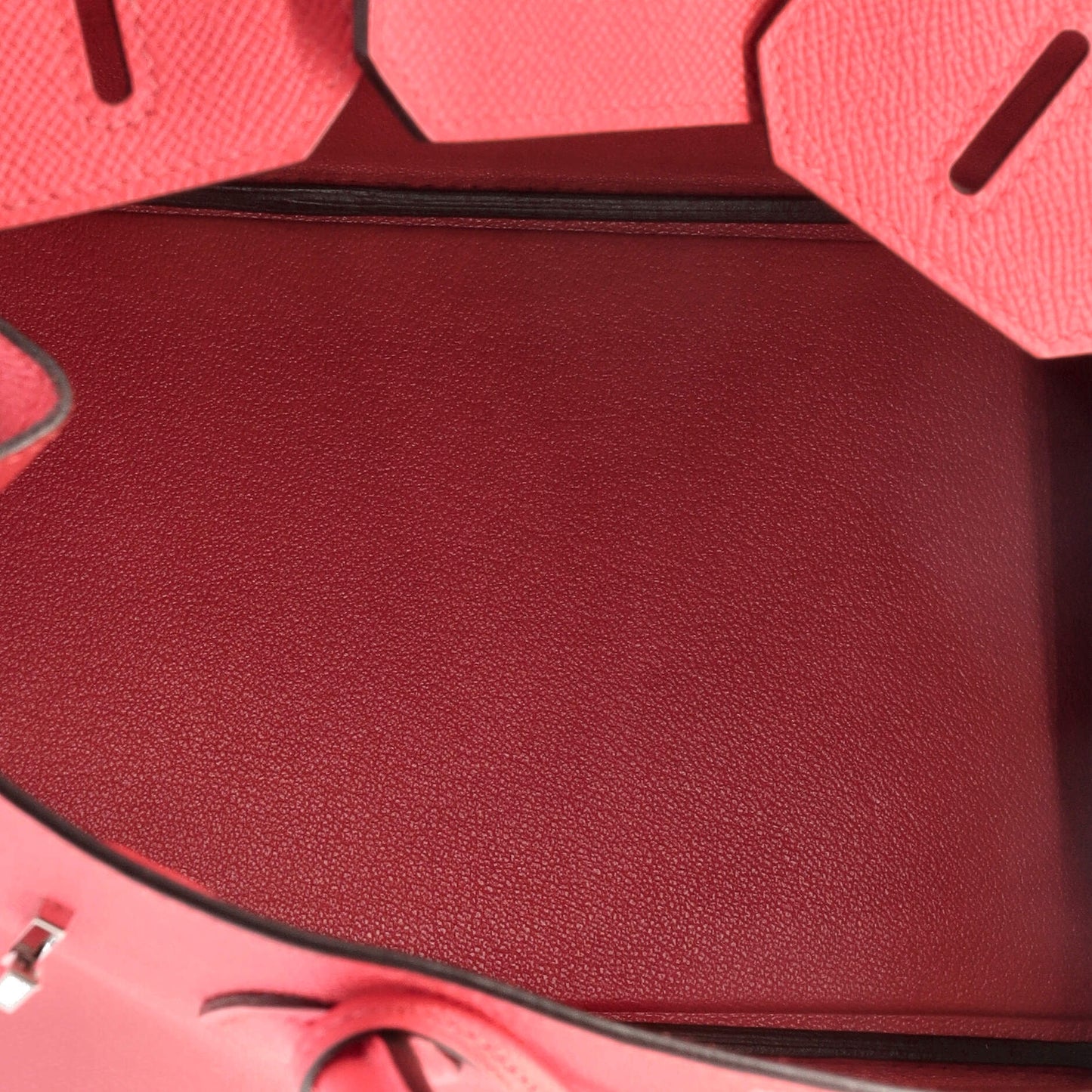 Birkin Handbag Bougainvillier Epsom with Palladium Hardware 30