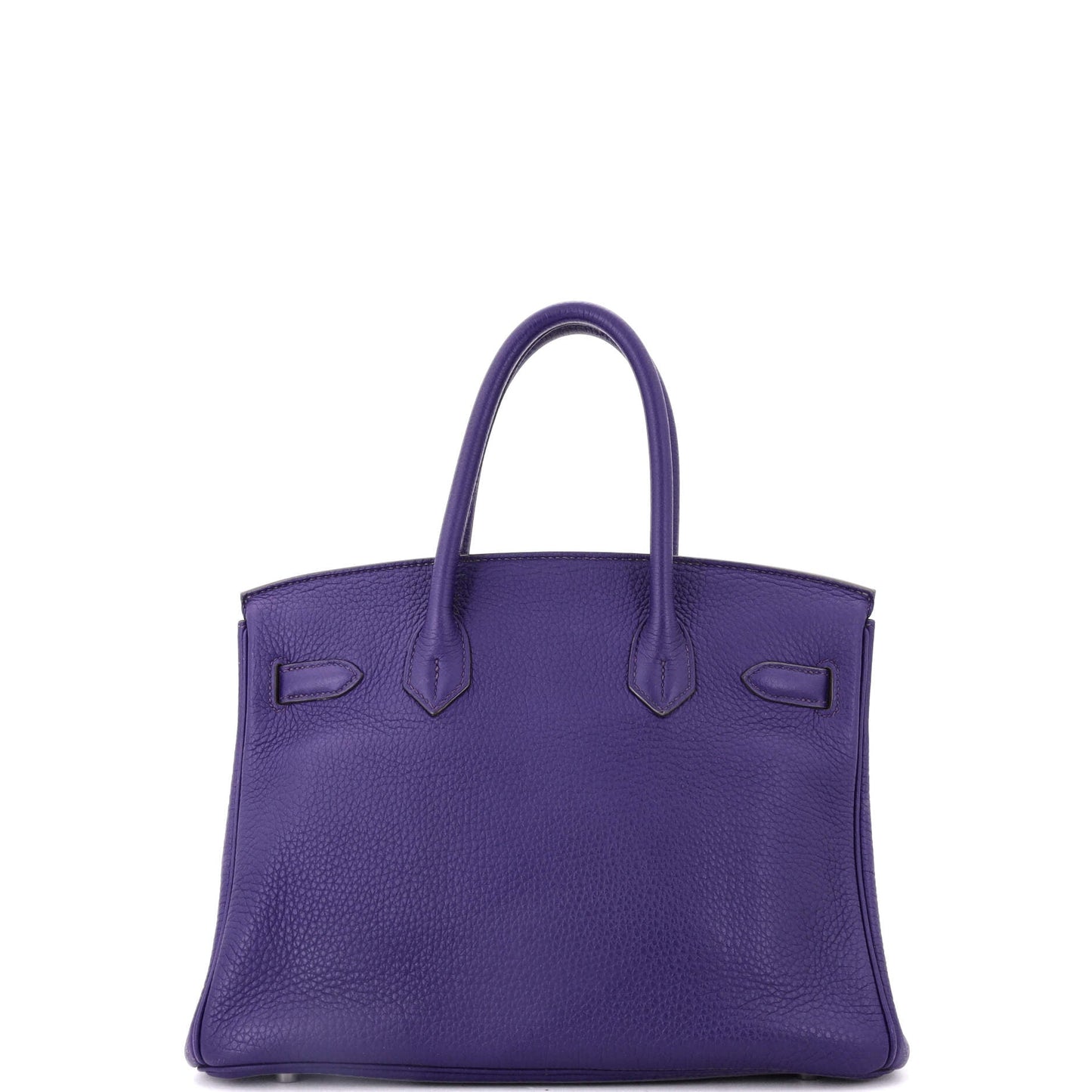 Birkin Handbag Iris Togo with Palladium Hardware 30