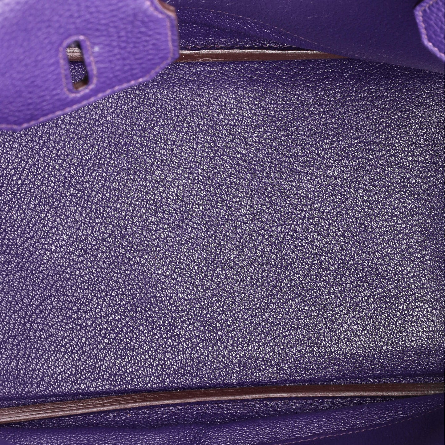 Birkin Handbag Iris Togo with Palladium Hardware 30