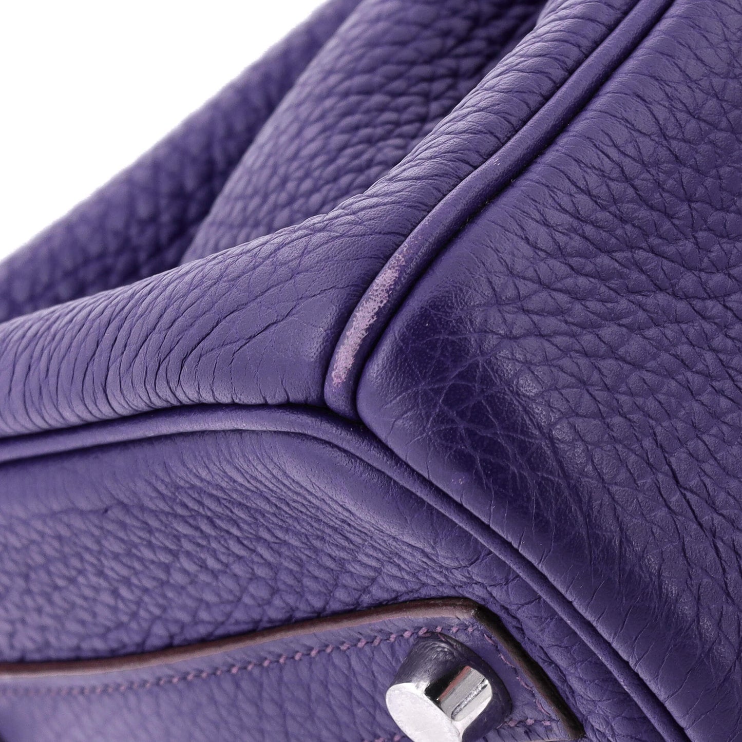 Birkin Handbag Iris Togo with Palladium Hardware 30