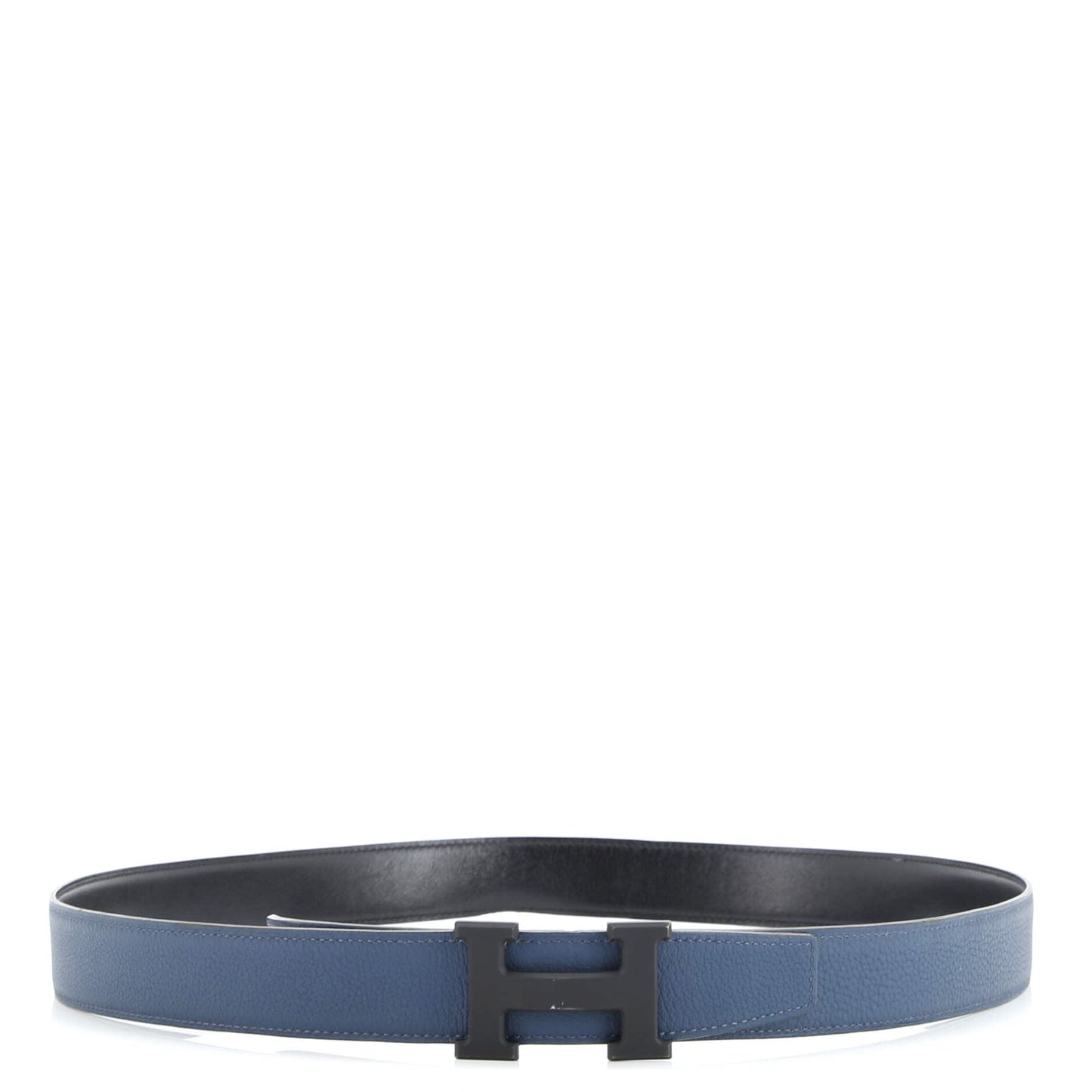 Constance Reversible Belt Leather with So Black Matte Hardware Wide
