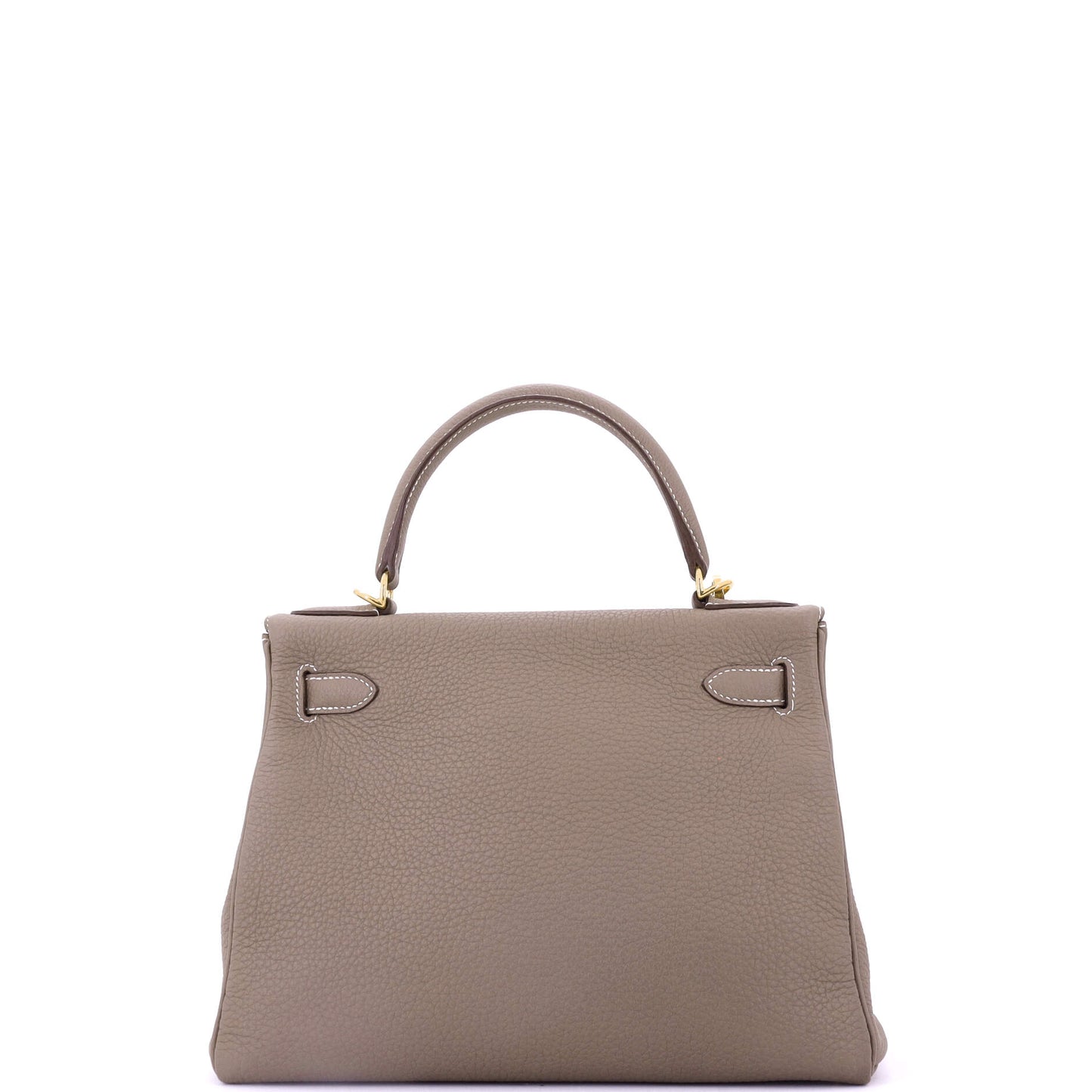 Kelly Handbag Grey Togo with Gold Hardware 28