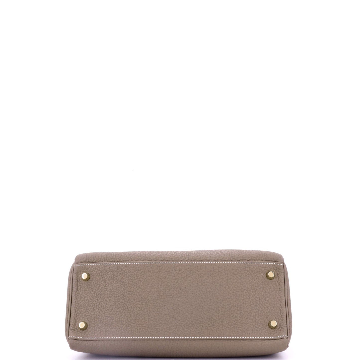 Kelly Handbag Grey Togo with Gold Hardware 28