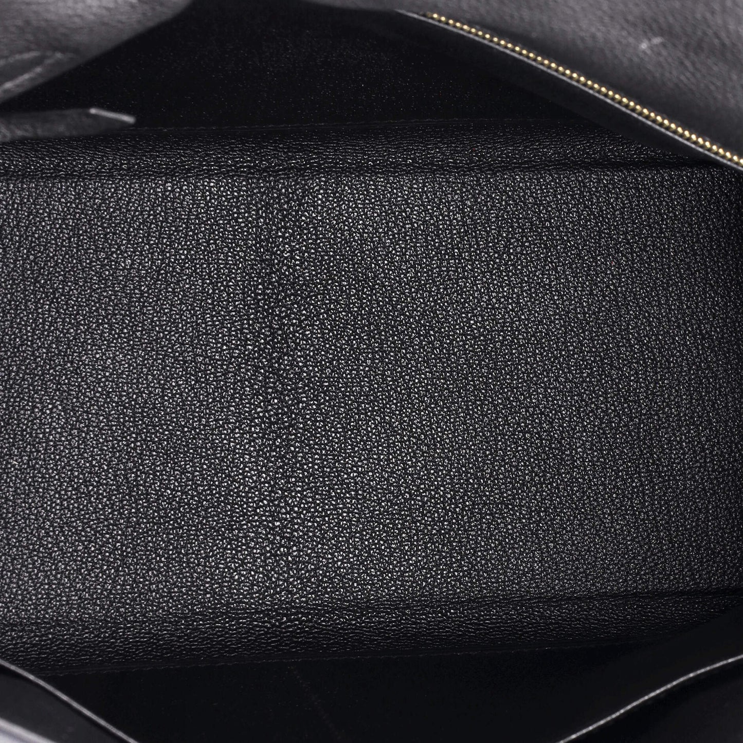 Kelly Handbag Noir Togo with Gold Hardware 28