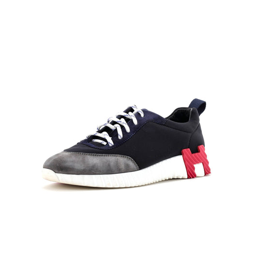 Women's Bouncing Sneakers Fabric and Suede