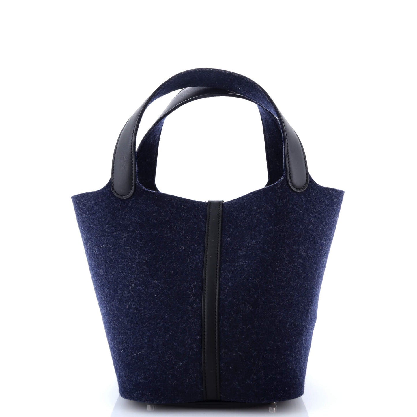 Picotin Lock Bag Felt with Leather MM