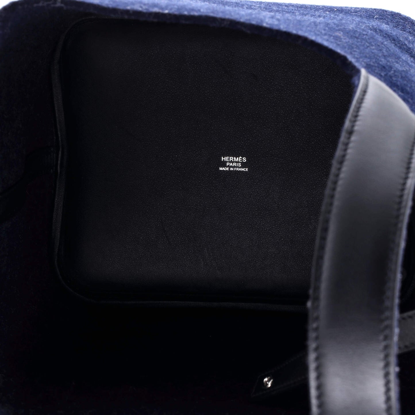 Picotin Lock Bag Felt with Leather MM