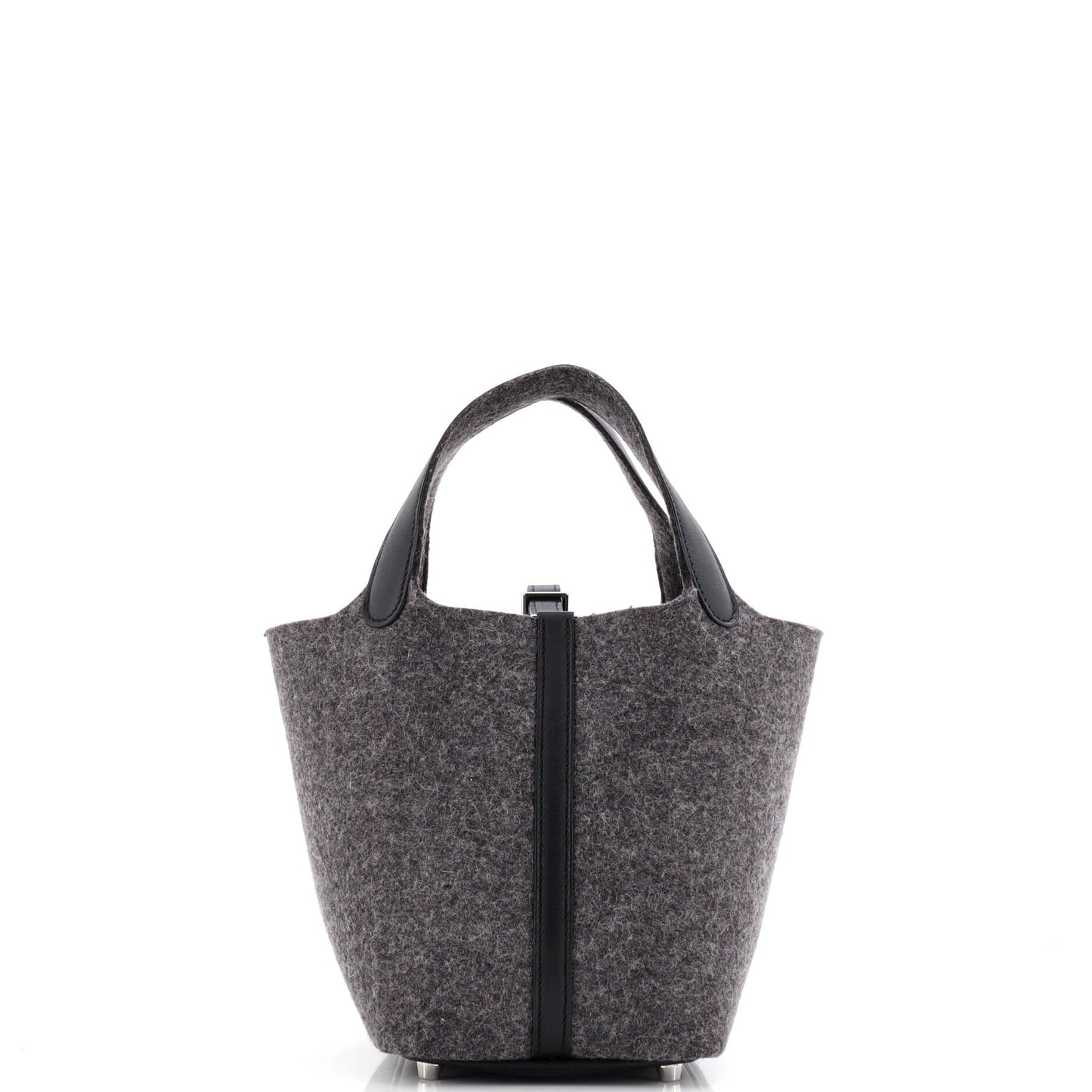 Picotin Lock Bag Felt with Leather PM