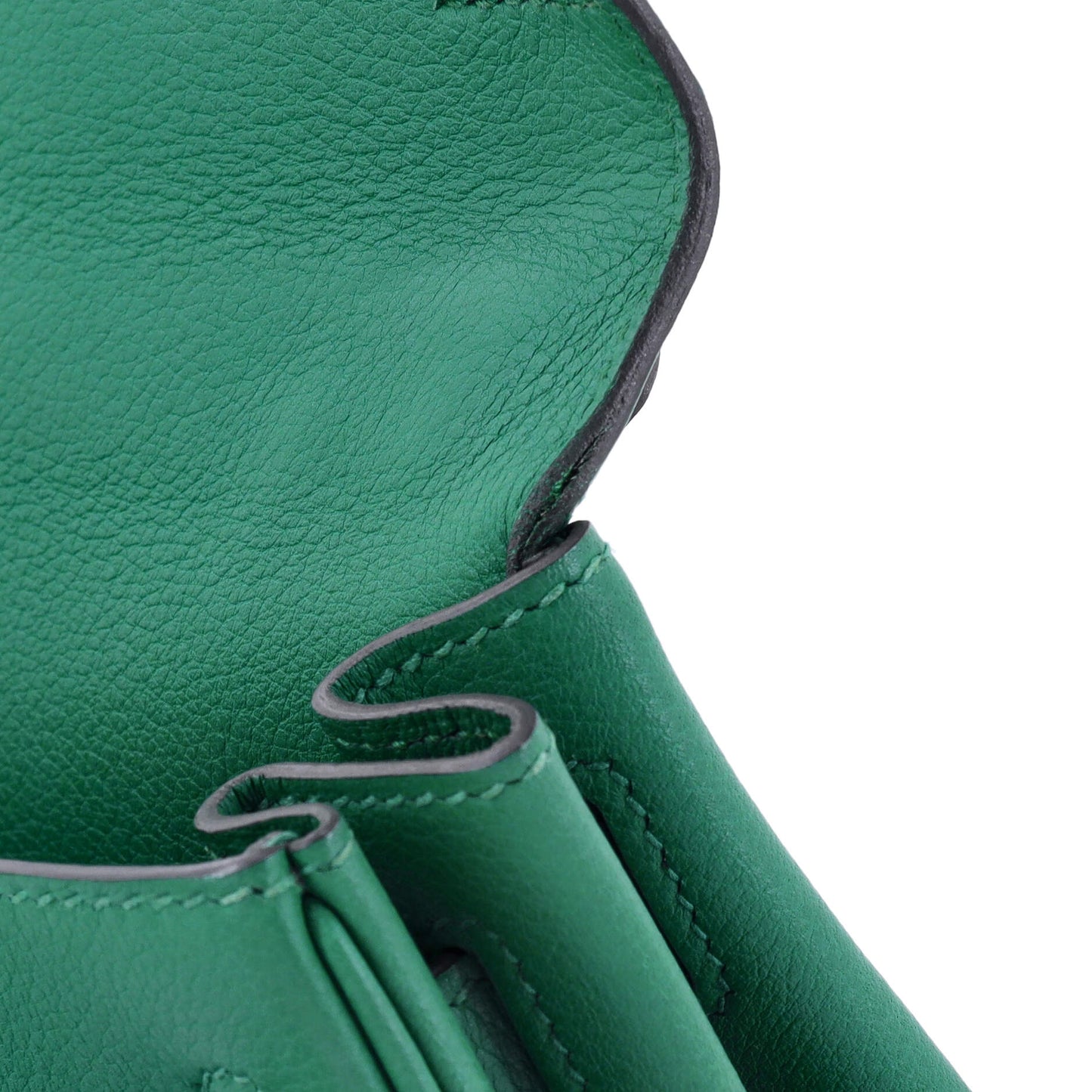 Kelly Handbag Vert Vertigo Evercolor with Gold Hardware 28