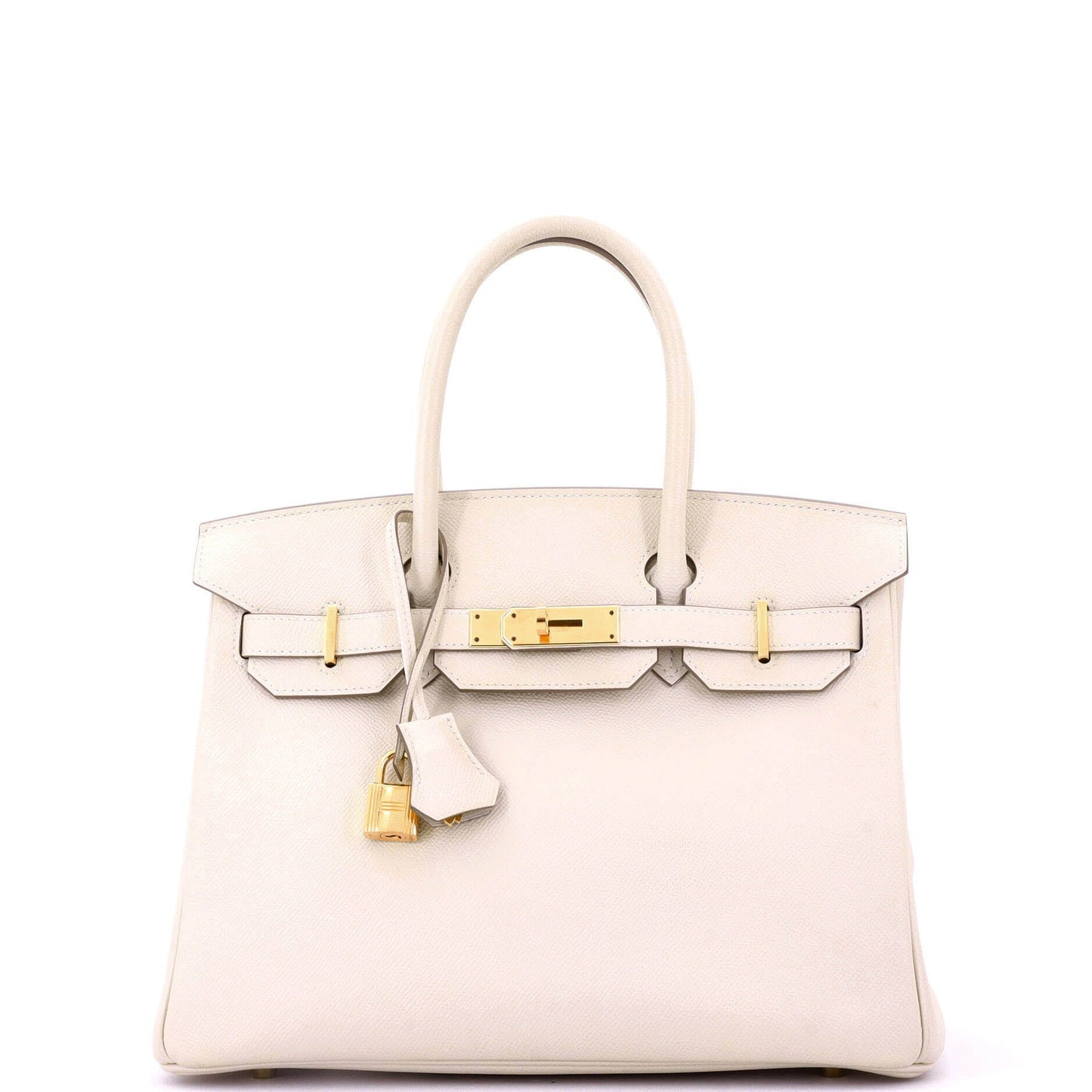 Birkin Handbag Light Epsom with Gold Hardware 30