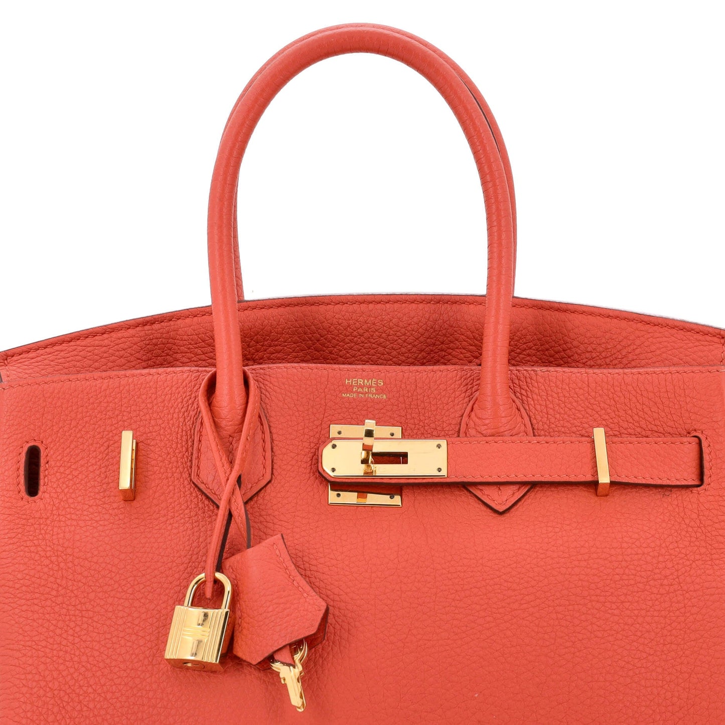 Birkin Handbag Capucine Togo with Gold Hardware 30