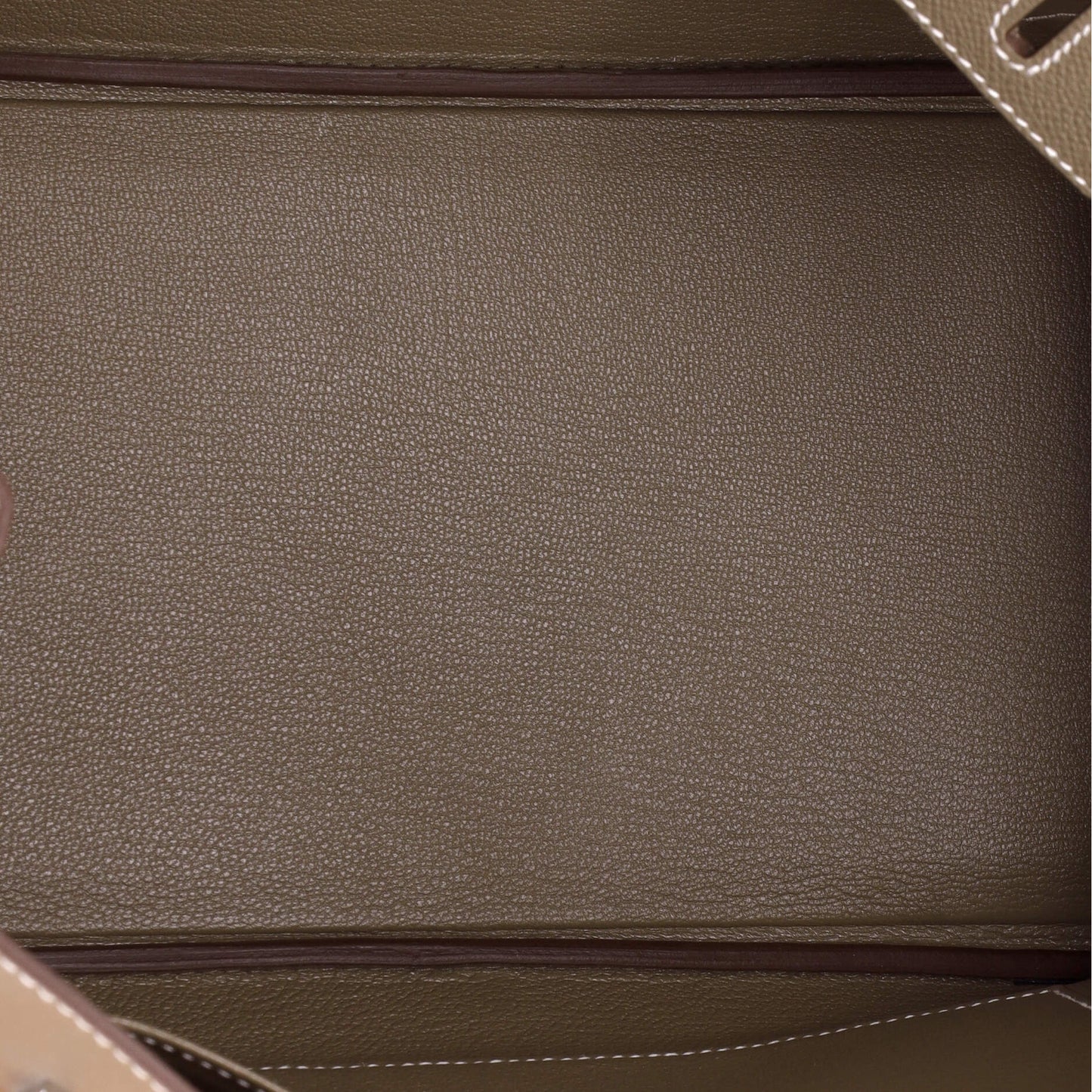 Birkin Handbag Grey Epsom with Palladium Hardware 30