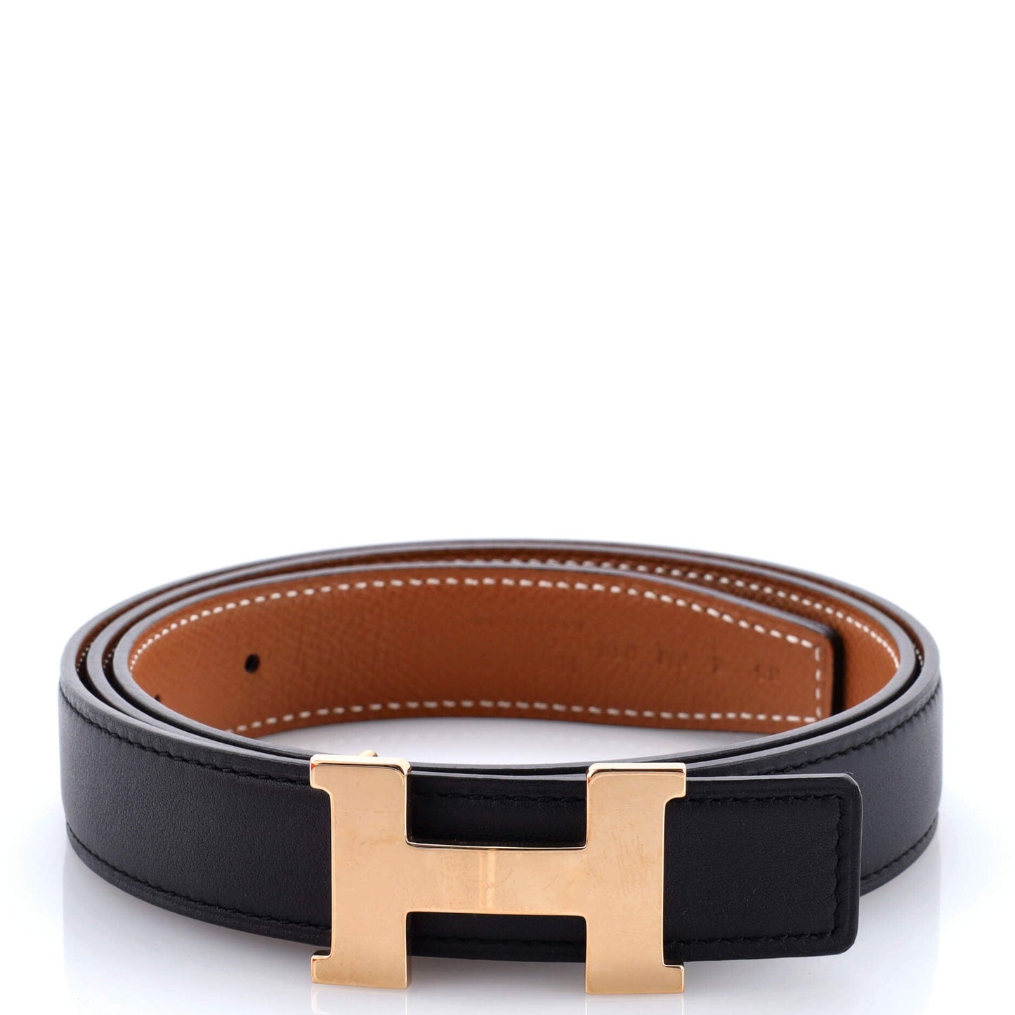 Constance Reversible Belt Leather Thin 85