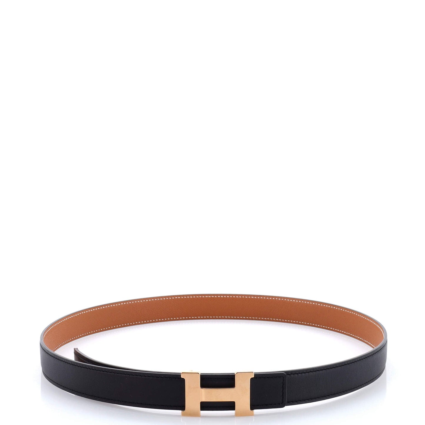 Constance Reversible Belt Leather Thin 85