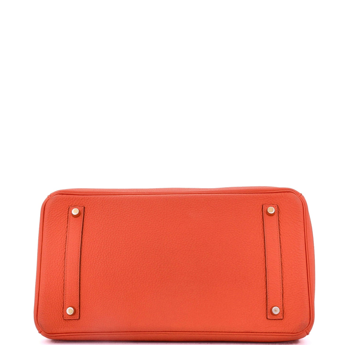 Birkin Handbag Orange Poppy Togo with Gold Hardware 35