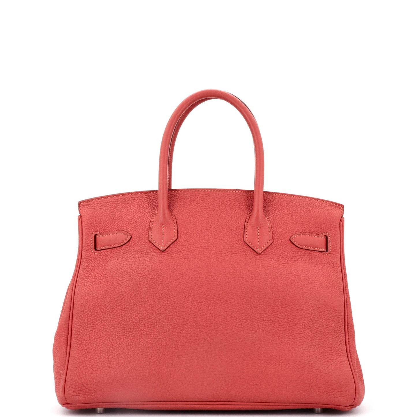 Birkin Handbag Rouge Pivoine Togo with Palladium Hardware 30