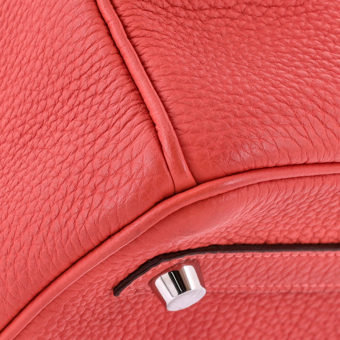 Birkin Handbag Rouge Pivoine Togo with Palladium Hardware 30