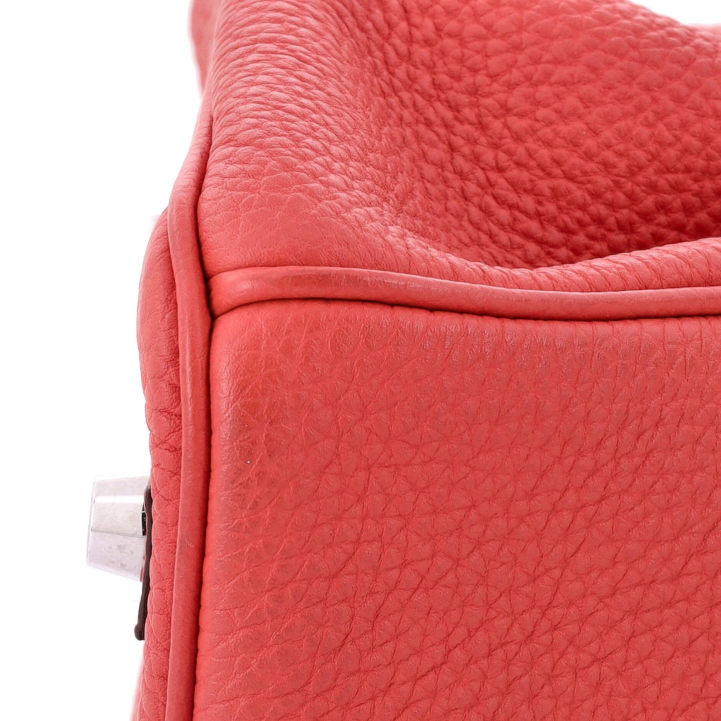 Birkin Handbag Rouge Pivoine Togo with Palladium Hardware 30