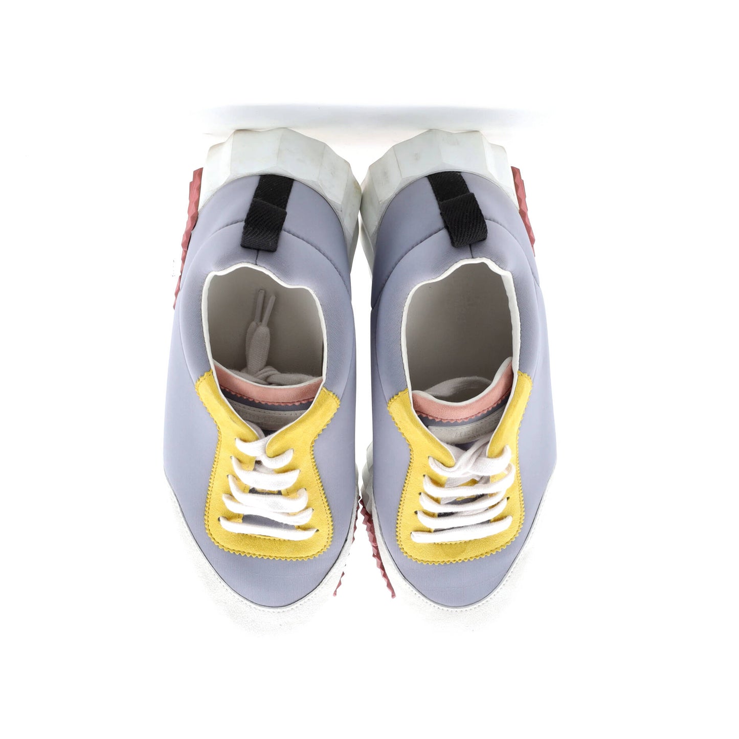 Women's Bouncing Sneakers Fabric and Suede