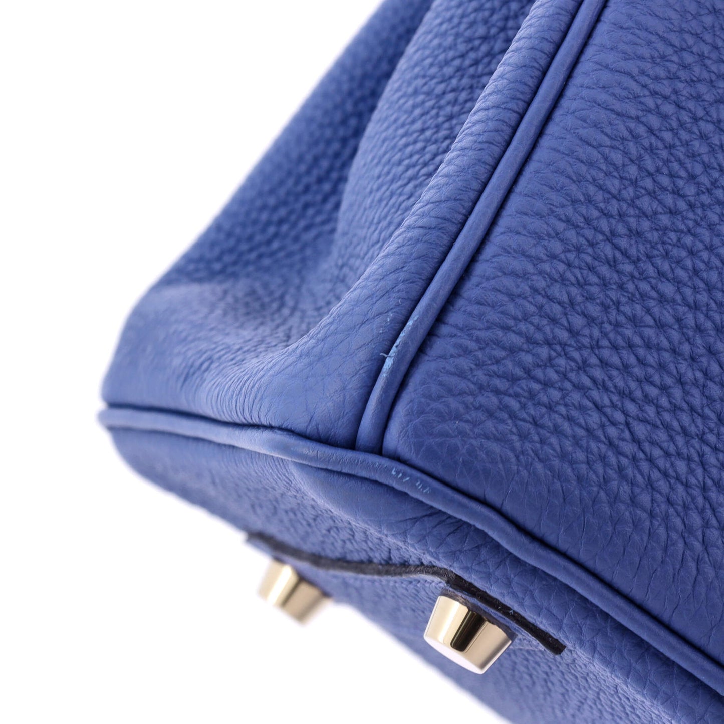 Birkin Handbag Bleu Royal Togo with Gold Hardware 30