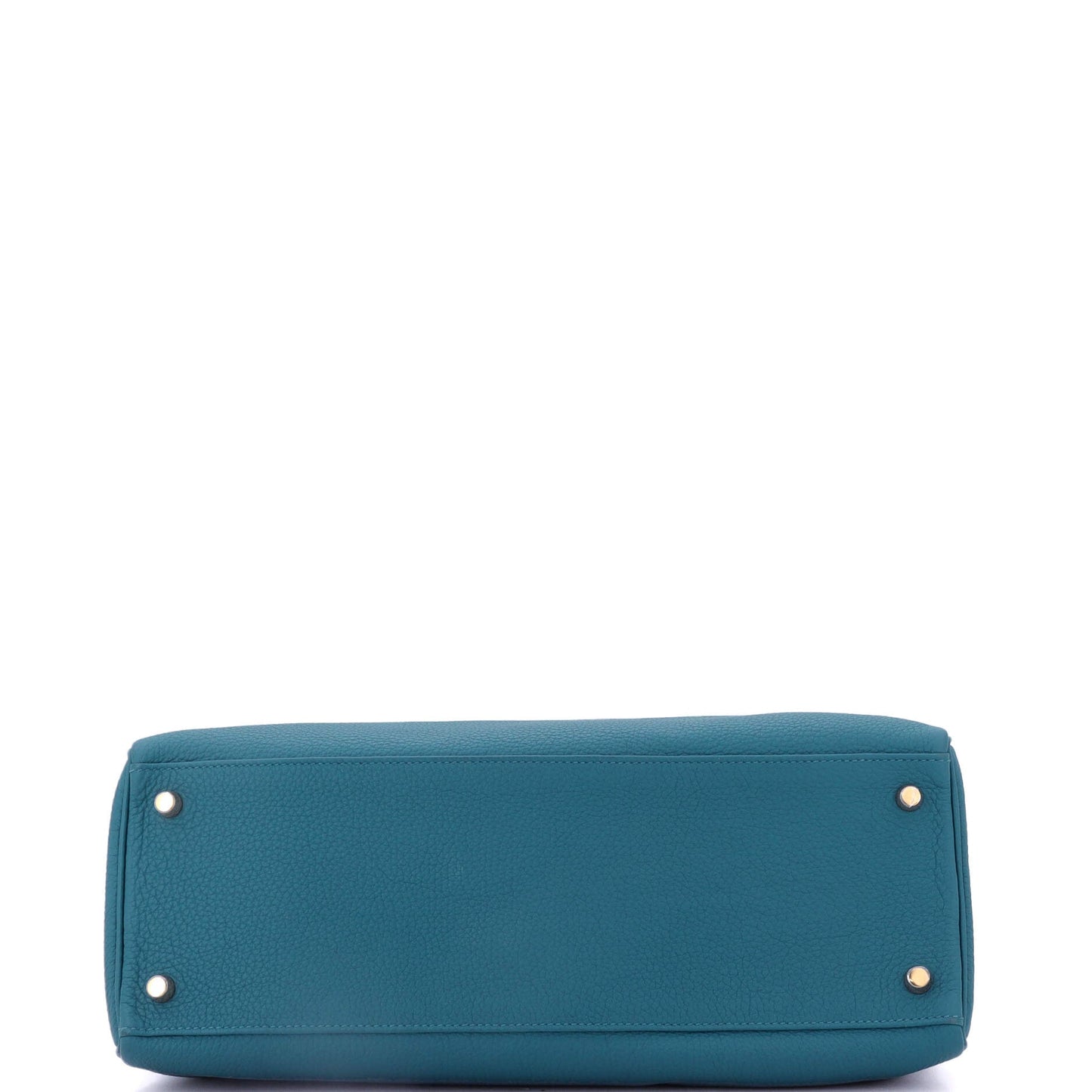 Kelly Handbag Cobalt Togo with Gold Hardware 35