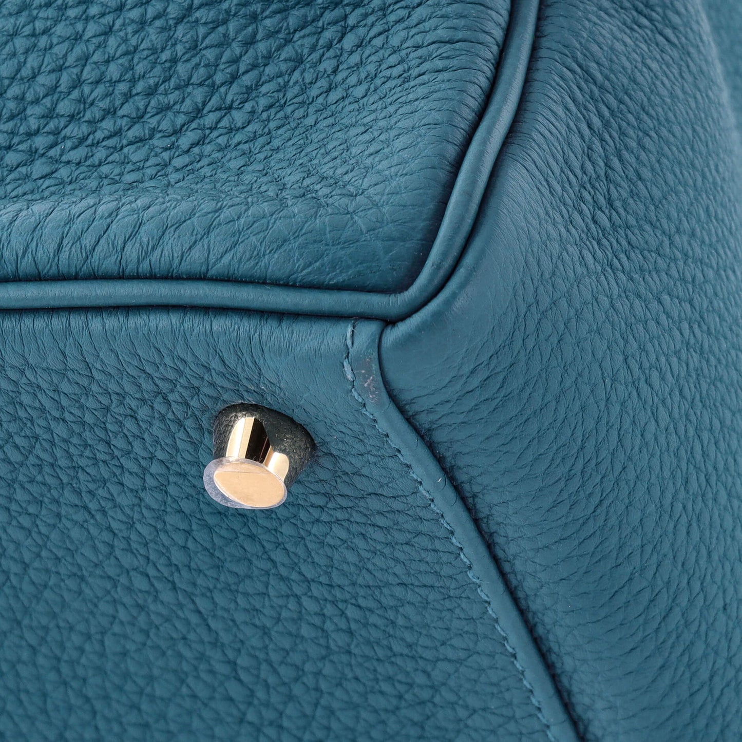 Kelly Handbag Cobalt Togo with Gold Hardware 35