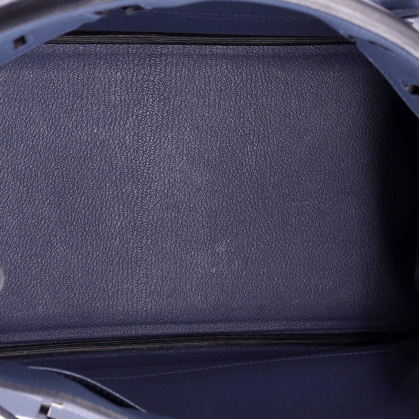 Birkin Handbag Bleu Brighton Togo with Palladium Hardware 30