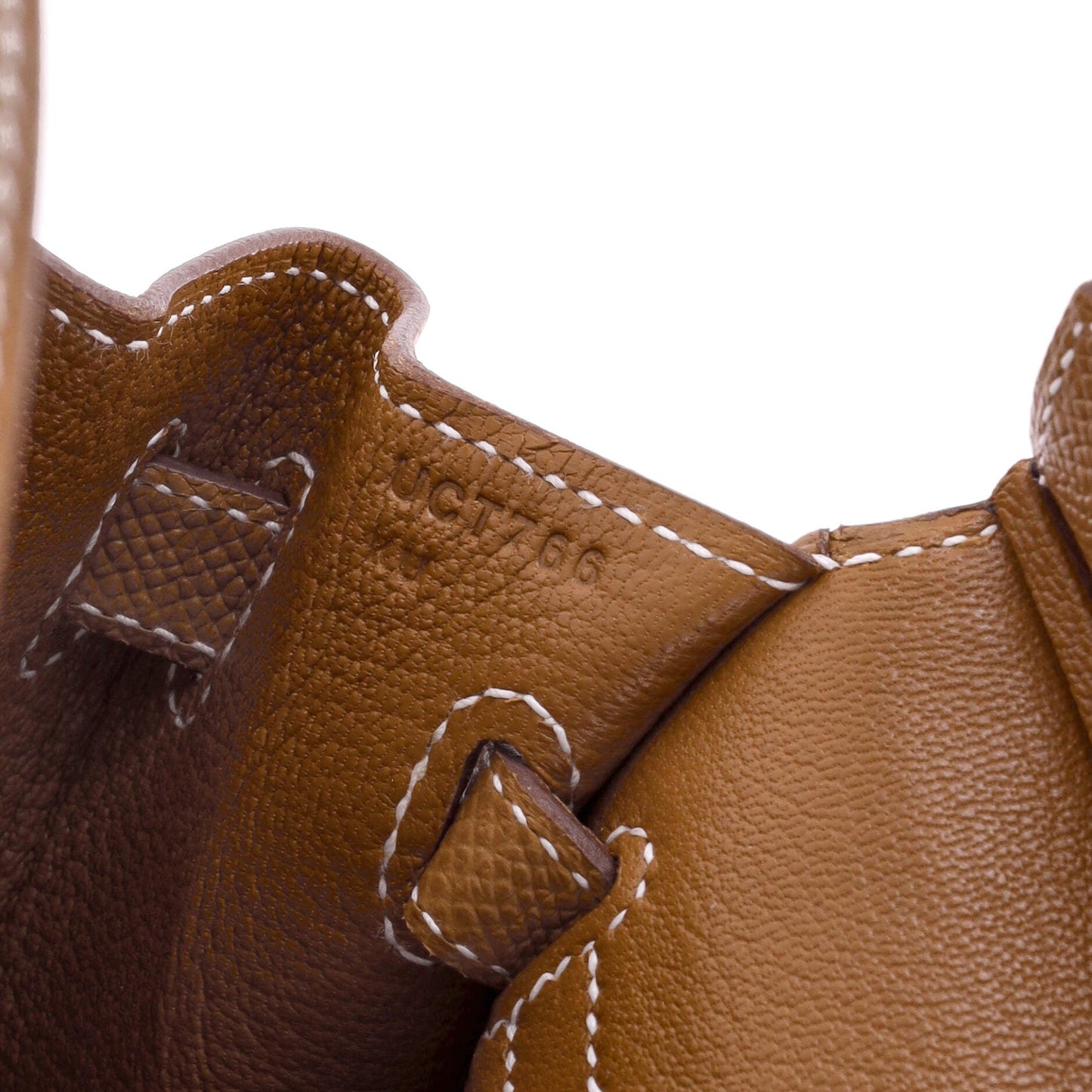 Birkin Sellier Bag Gold Epsom with Palladium Hardware 25