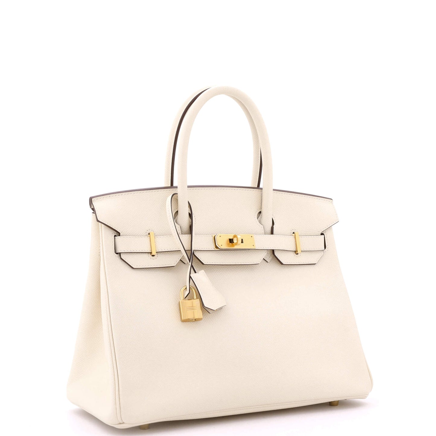 Birkin Handbag Light Epsom with Gold Hardware 30