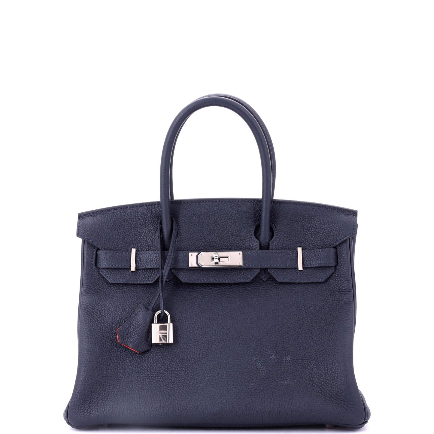 Birkin Handbag Verso Togo with Palladium Hardware 30