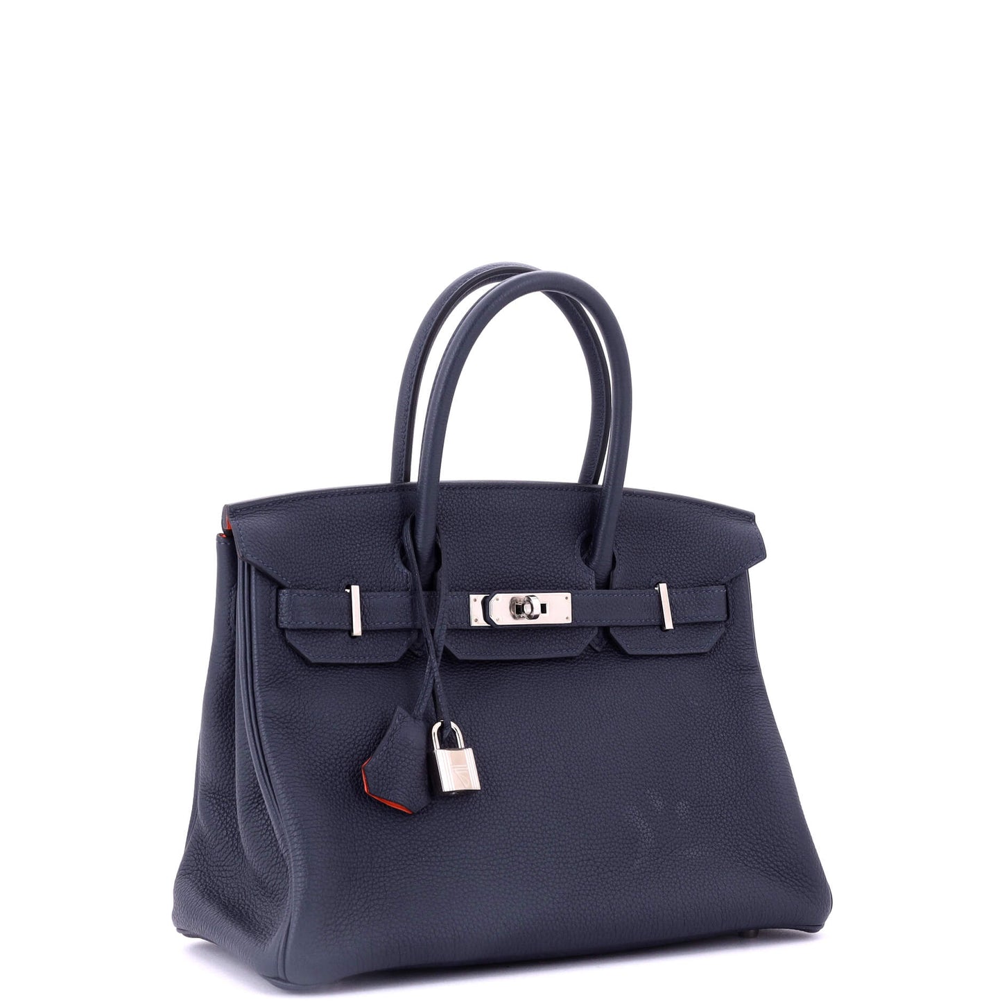 Birkin Handbag Verso Togo with Palladium Hardware 30