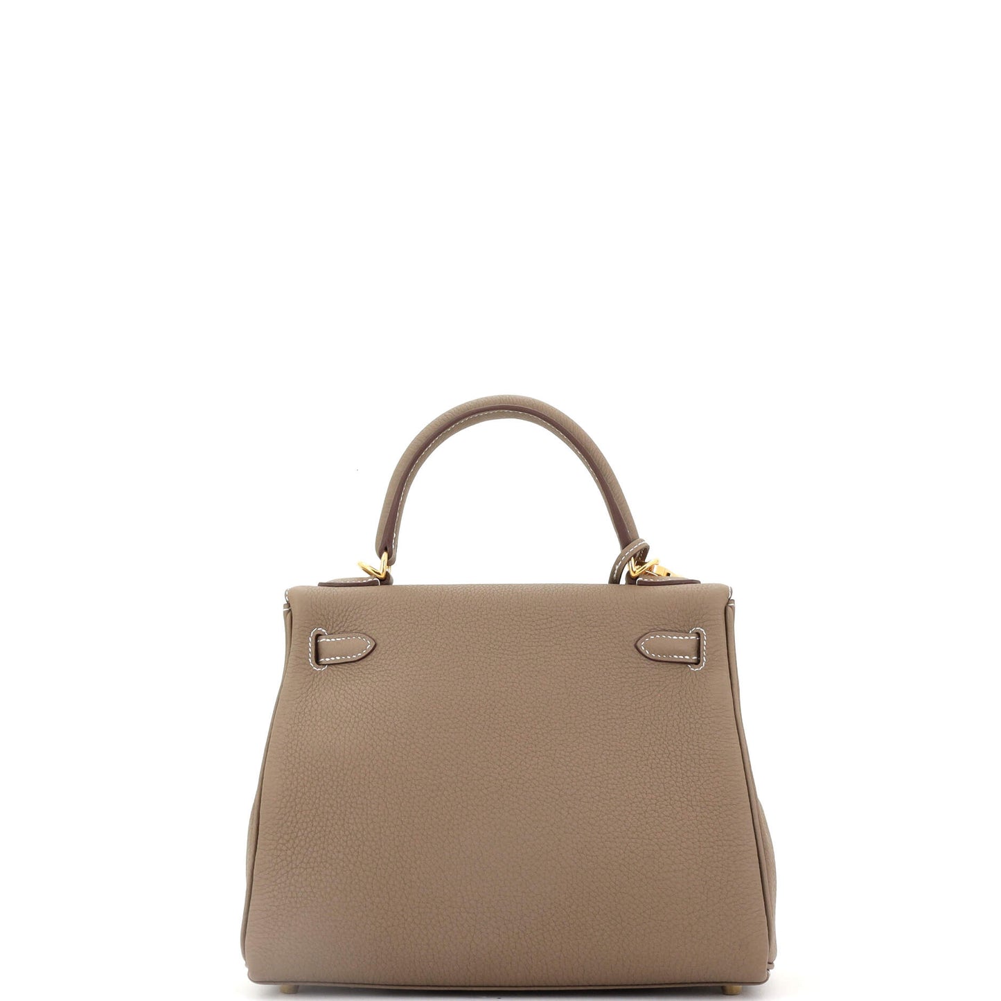 Kelly Handbag Grey Togo with Gold Hardware 25