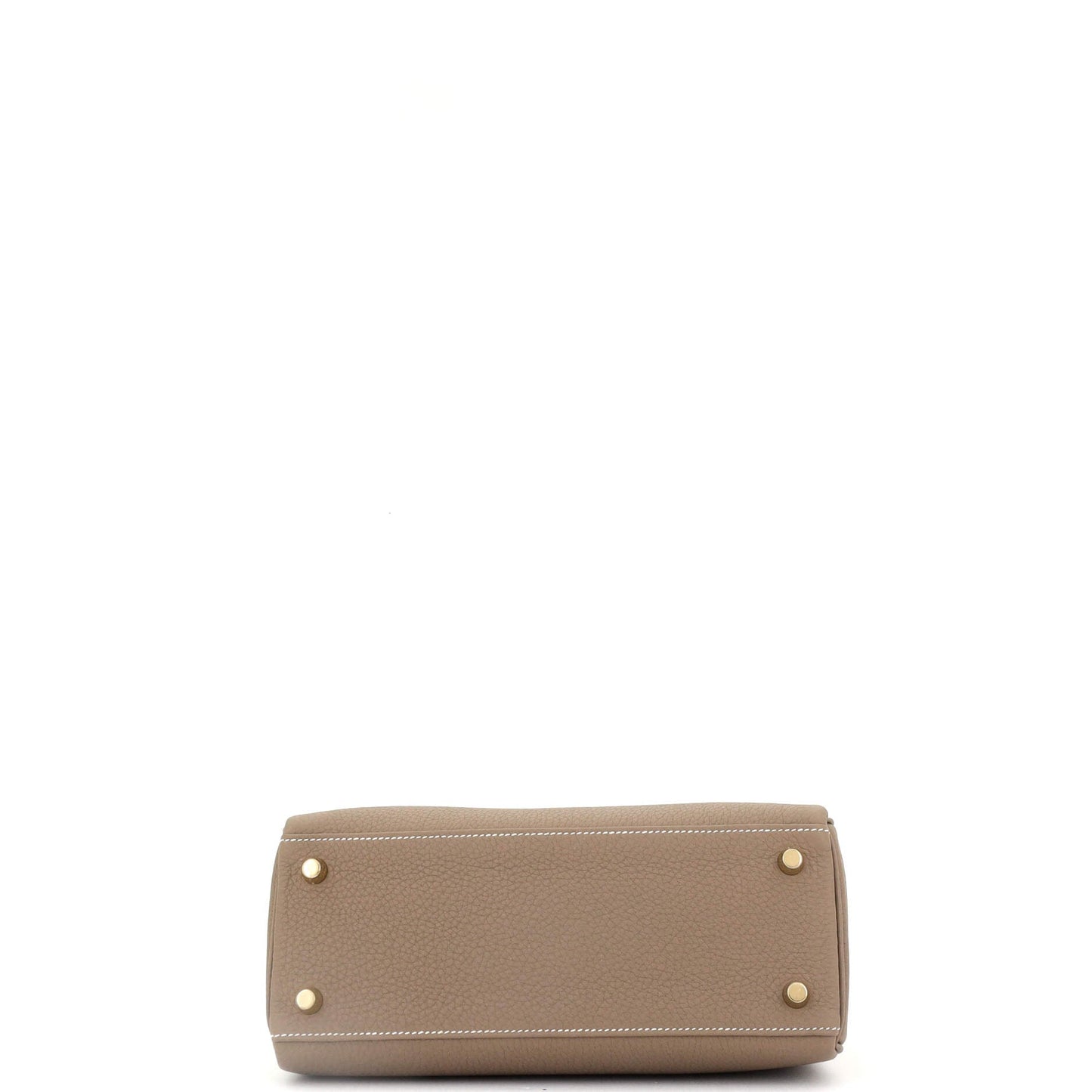 Kelly Handbag Grey Togo with Gold Hardware 25