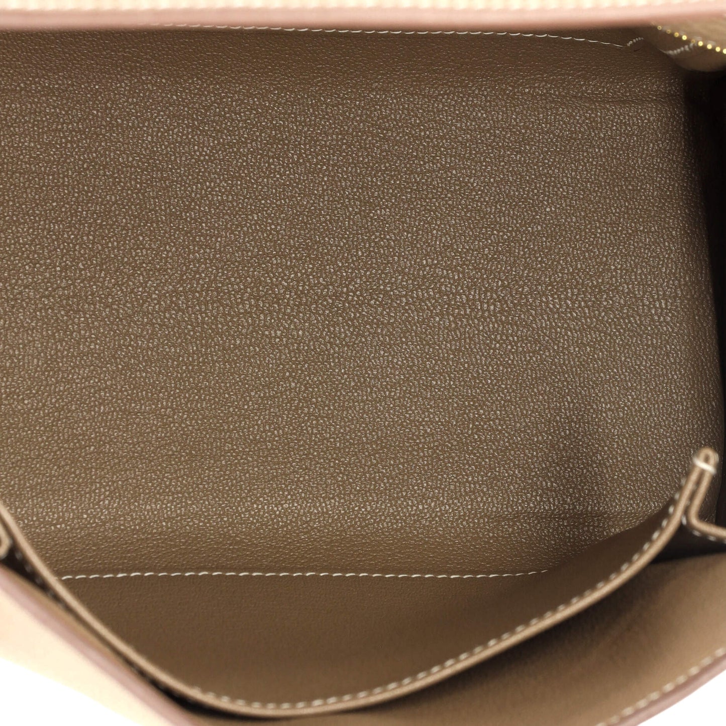 Kelly Handbag Grey Togo with Gold Hardware 25