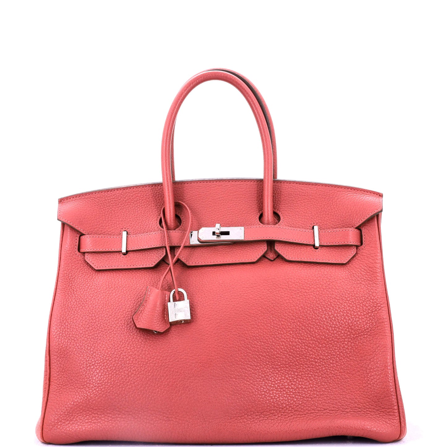 Birkin Handbag Bougainvillier Togo with Palladium Hardware 35
