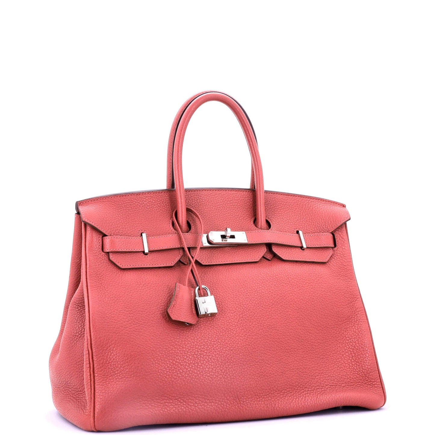 Birkin Handbag Bougainvillier Togo with Palladium Hardware 35