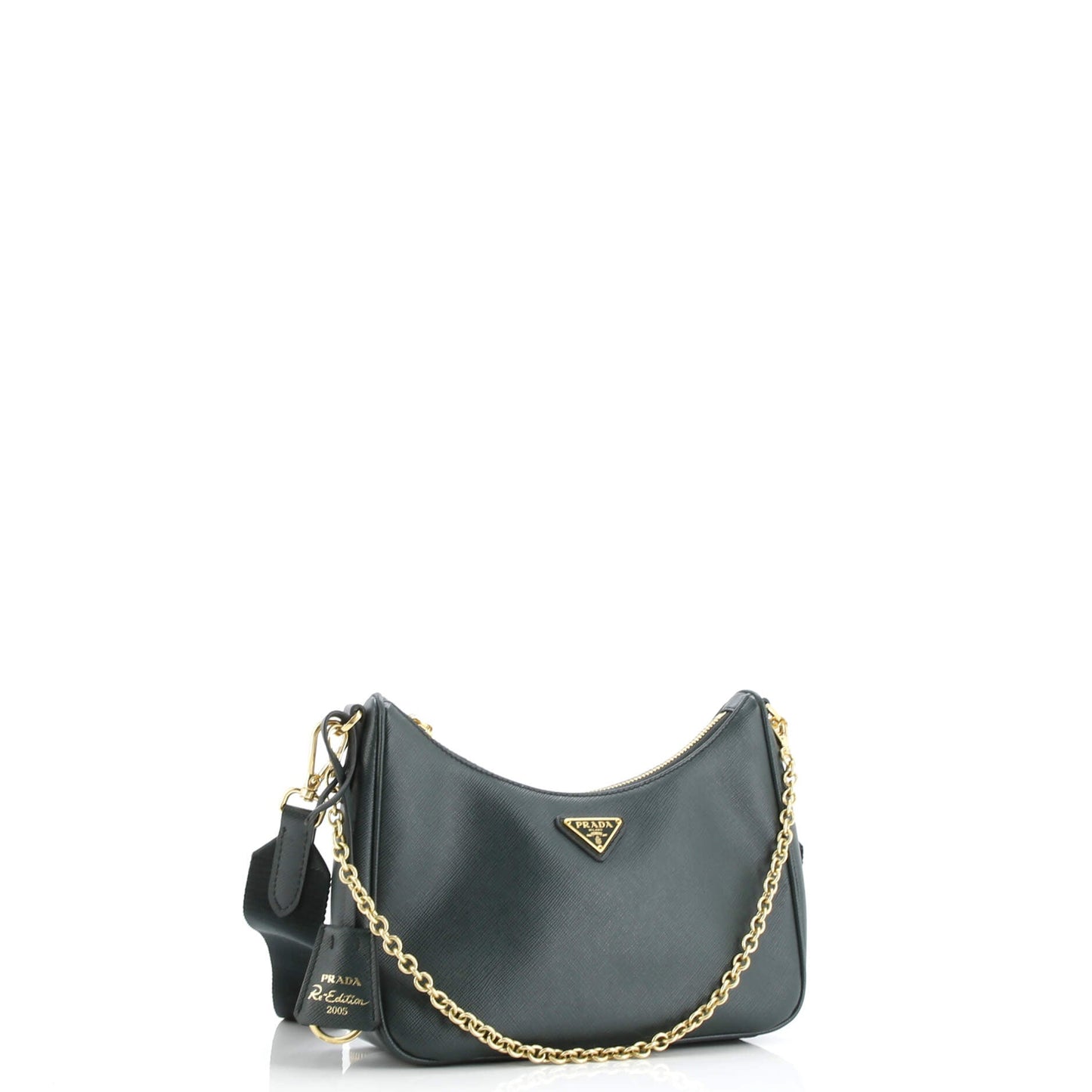 Re-Edition 2005 Shoulder Bag Saffiano Leather Small