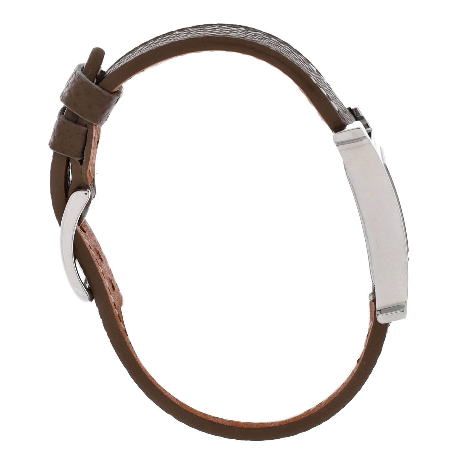 Heure H Quartz Watch Stainless Steel and Leather 17