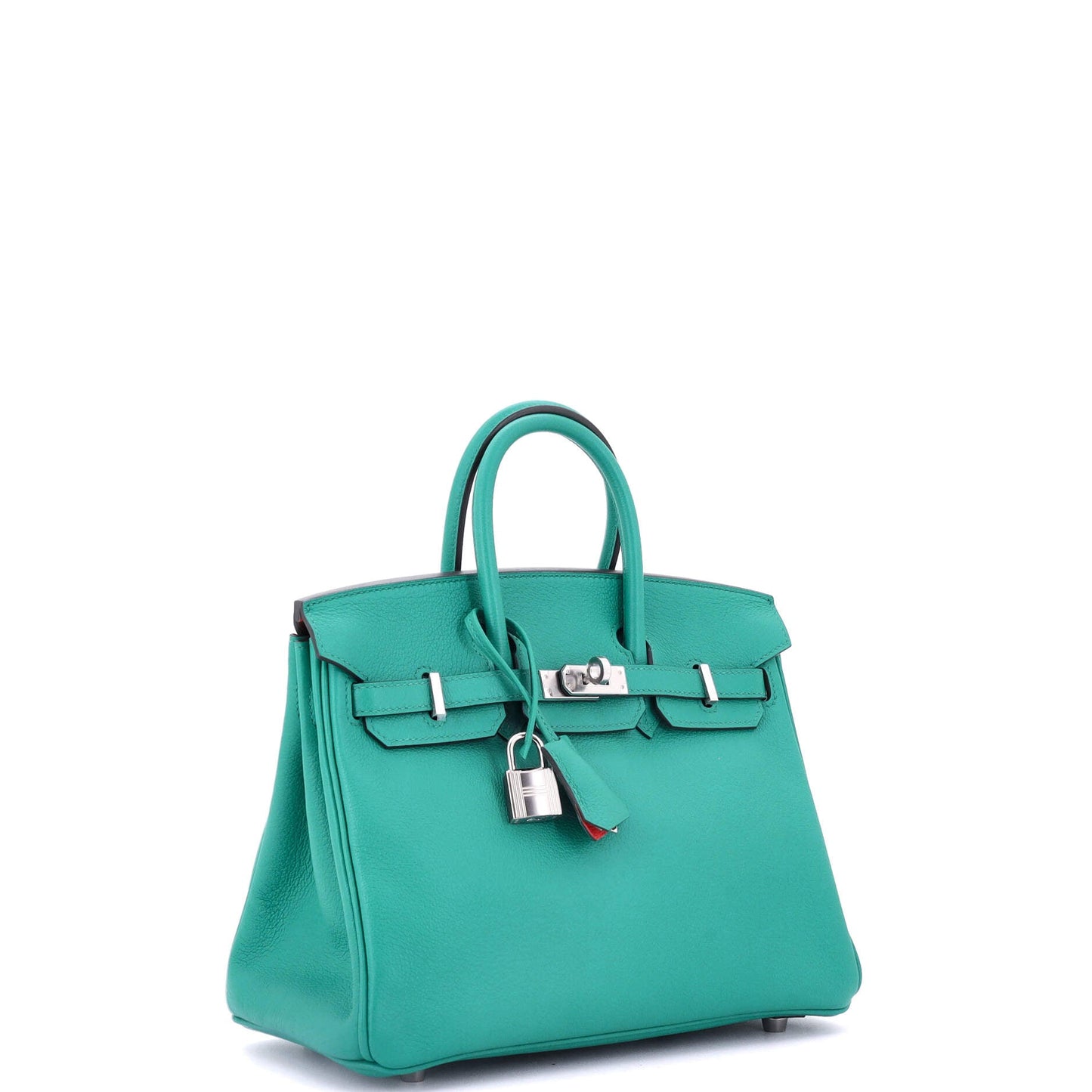 Birkin Handbag Verso Novillo with Palladium Hardware 25