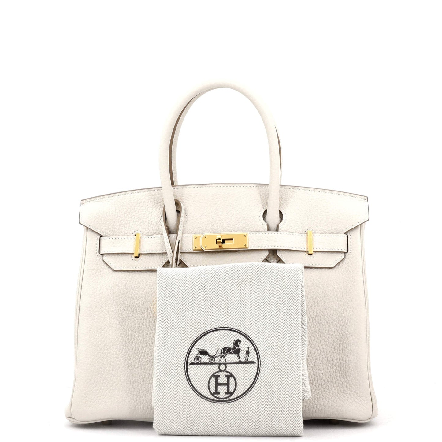 Birkin Handbag Light Togo with Gold Hardware 30