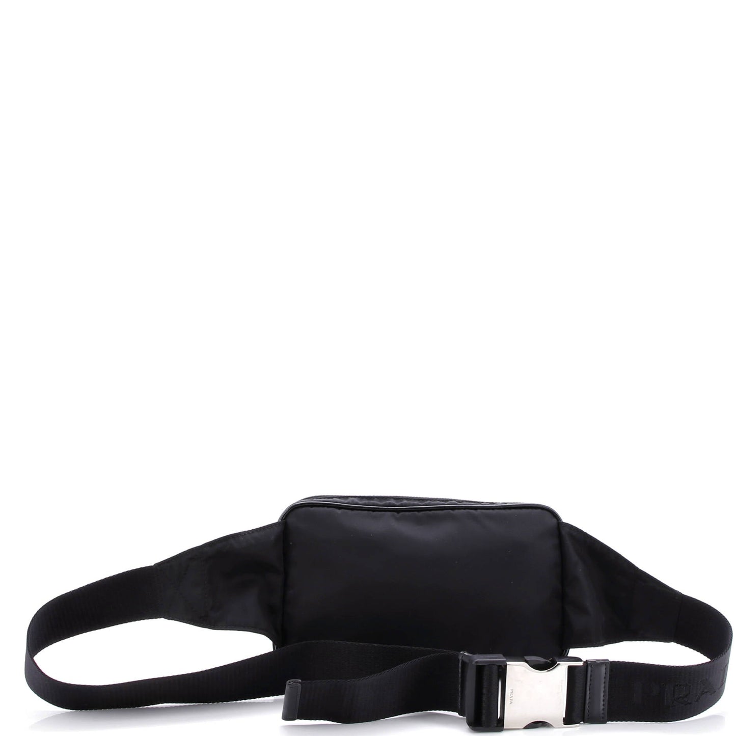 Zip Around Front Pocket Belt Bag Re-Nylon with Leather