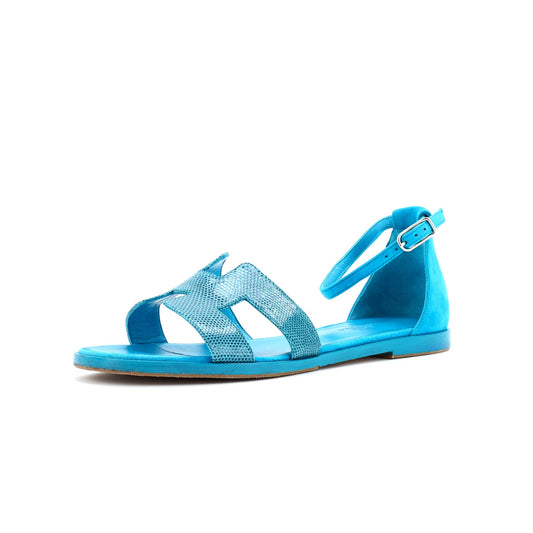 Women's Santorini Sandals Lizard and Suede