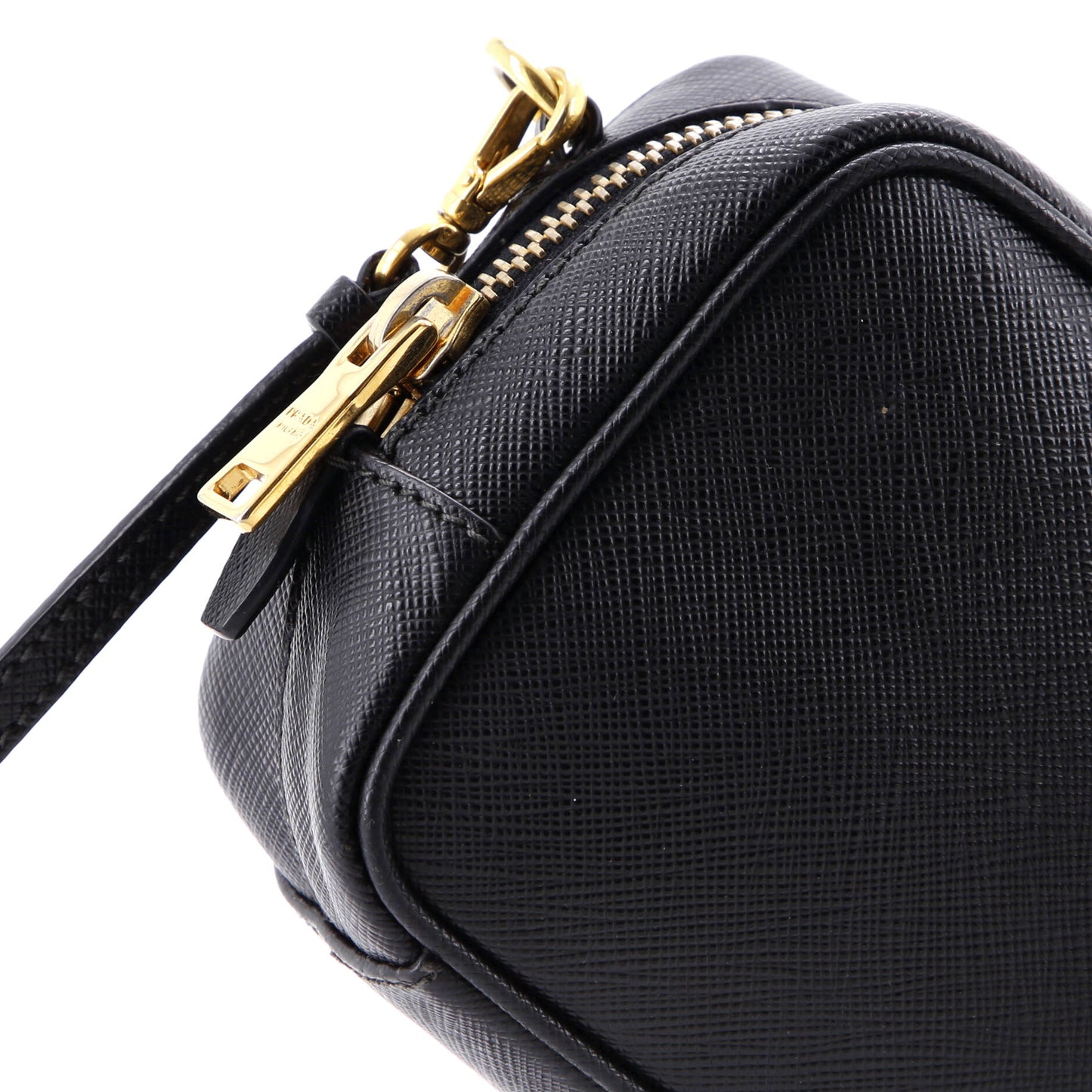 Zip Crossbody Bag Saffiano Leather Mini