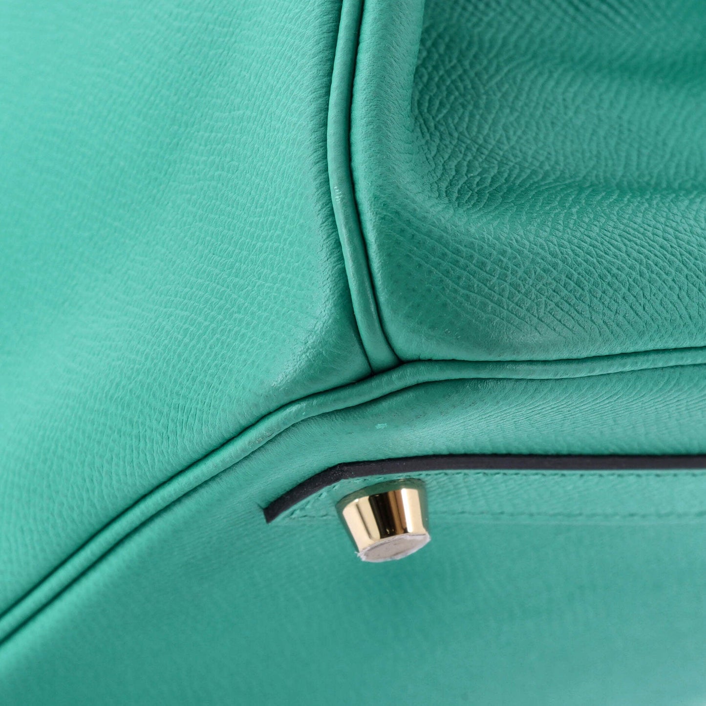 Birkin Handbag Vert Verone Epsom with Gold Hardware 30