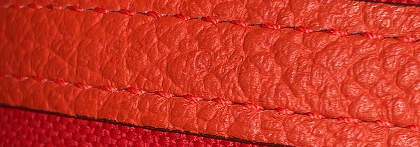 Garden Party Tote Toile and Leather 36